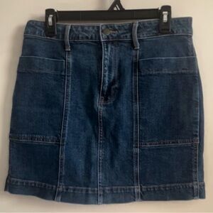 Old Navy High Waisted Utility Pockets Denim Shirt